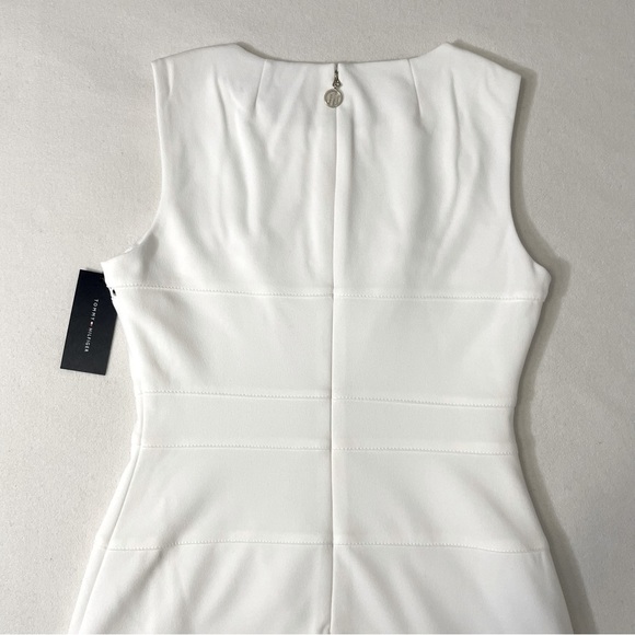 Tommy Hilfiger Sleeveless Scuba Crepe Sheath Dress - Picture 6 of 12